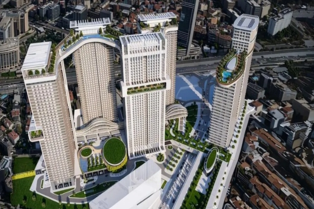 Taşyapı Şişli – Luxury Apartments for Sale with Bosphorus Views