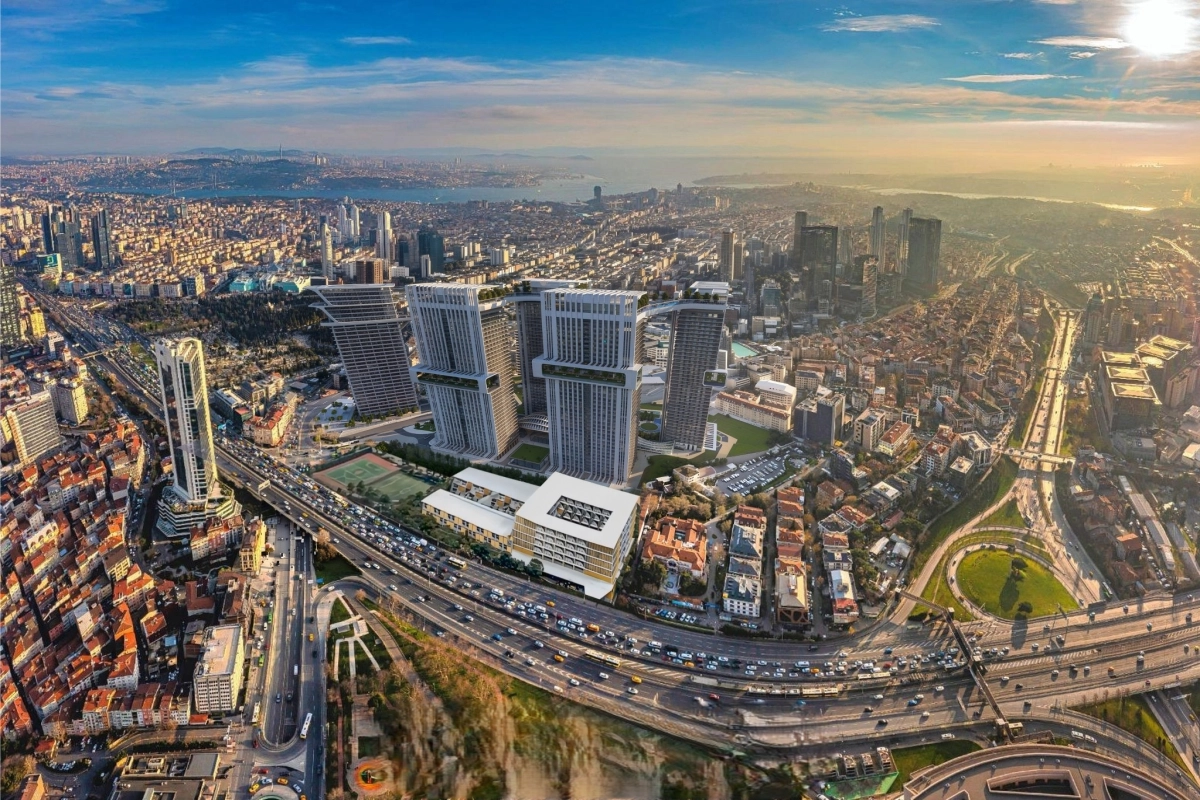 Taşyapı Şişli – Luxury Apartments for Sale with Bosphorus Views