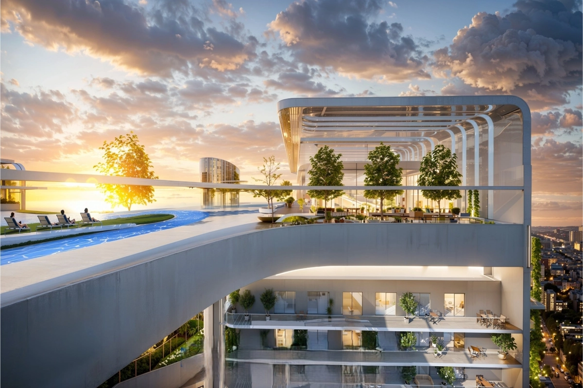 Taşyapı Şişli – Luxury Apartments for Sale with Bosphorus Views