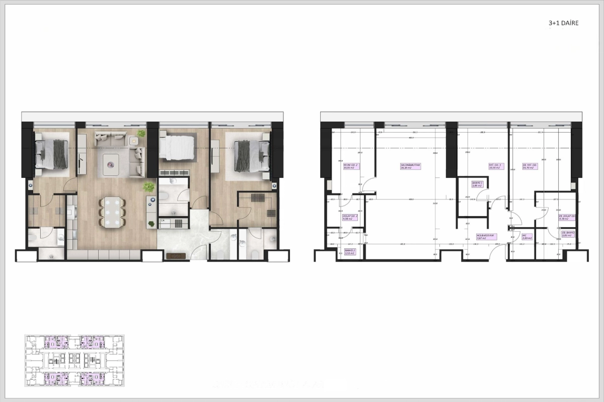 Taşyapı Şişli – Luxury Apartments for Sale with Bosphorus Views