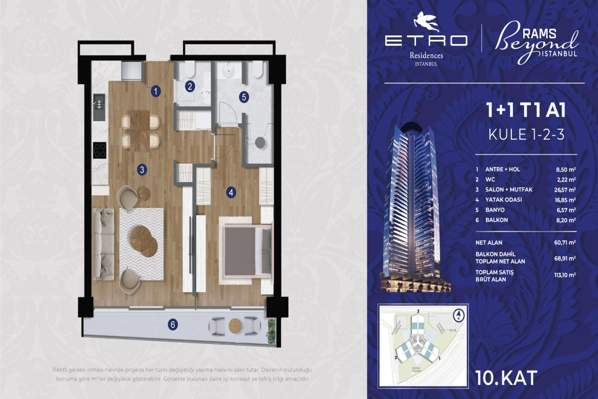 ETRO Residences Istanbul – Luxury Designer Apartments in Maslak